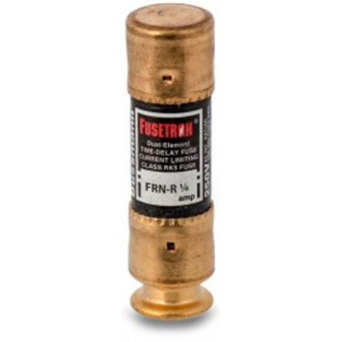 Bussmann FRN-R-1/4, 1/4 Amp (1/4A) 250V Fusetron Dual Element Time-Delay Current Limiting Class RK5 Fuse, UL Listed