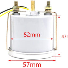 ESUPPORT Car 2" 52mm Water Temp Gauge Meter Temperature Light