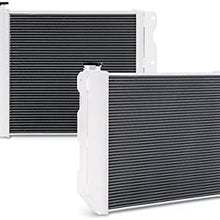 Mishimoto MMRAD-WRAV8-87X Performance Aluminum Radiator Compatible With Jeep YJ TJ Chevy V8 LS Engine Swap 1997-2006
