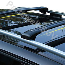 YiXi-Partswell 2Pcs Lockable Roof Rack Cross Bars Crossbar Baggage Luggage Rack Fit for Nissan X-Trail Rogue 2014-2020 - Black
