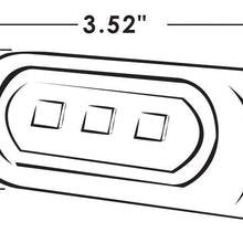 Manufacturers' Select ITC Inc Surface Mount Exterior LED Backup/Flood/Docking Light, Watertight Marine/RV LED Light with Stainless Steel Bezel (Bracket Mount)