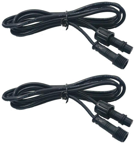 Kingshowstar 2pc 150cm Waterproof Extension Cable Wire Cord Set for LED Rock ATV car Boat Light