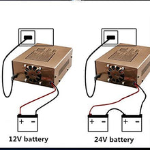 Full Automatic Car Battery Charger 12V/24V 10Amp Intelligent Pulse Repair Battery Charger Truck Motorcycle Charger