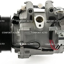 Comfort Auto Brand New AC Compressor with Clutch Fits: 2006 2007 2008 2009 2010 2011 Honda Civic 1.8L 4 Door ONLY SEDAN 1 Year Warranty