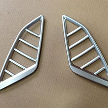 HIGH FLYING Interior Accessories Dashboard Air Vent Cover Trim Decor Matte ABS 2pcs for Mazda 3 M3 Axela 2014 2015 2016 2017