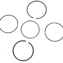 KIMISS Oil Seal Gasket Kit,2.7in Piston Rings Oil Seal Gasket Kit Set 13101-ZH8-010 Fits for GX160 GX200 168F