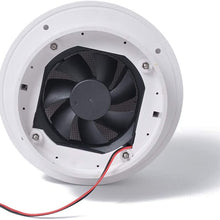 AtFipan 12V White Volt RV Roof Air Vent Fan Camper Travel Trailer