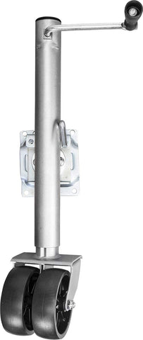 Torin ATR39002B Dual Wheel Swing-Back Bolt-On Trailer Jack, 3/4 Ton (1,500 lb) Capacity