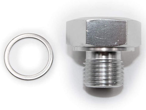 Koauto LS Oil Pressure Sensor Adapter M16X1/8 NPT Female 1/8 NPT LS1