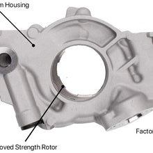 High Volume Oil Pump Replacement - Compatible with 4.8L 5.3L 6.0L Silverado, Suburban, Tahoe, Trailblazer, GMC Sierra, Yukon, Cadillac Escalade - Replace M295HV