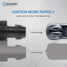 ECCPP Set of 2 Ignition Coil Packs Compatible for Toyota Tacoma/Camry/4Runner/Solara/RAV4/T100 UF180 UF181 5C1298 C1133