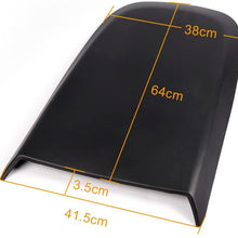 Front Racing Style Air Vent Hood Scoop For Ford Mustang GT V8 2005-2009 Black