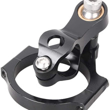 Mallofusa Motorcycle Stabilizer Steering Damper Bracket Mount Holder Kit Compatible for Ducati 848 2008 2009 2010 Gold