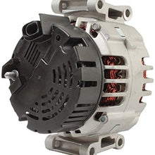 New Alternator Compatible with/Replacement for 2.0L A3 09 10 11 12 13 14 2009 2010 2011 2012 2013 2014 12Clock 140Amp Internal Fan Type Clutch Pulley Type Internal CW Rotation 12V