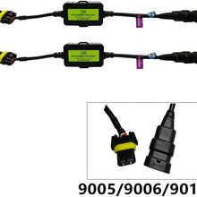 ANYCAR Canbus Decoder D1S D3S D1R D3R Anti flicker Harness Resistor Led Headlight Bulb Flickering Warning Error Free EMC Canceller Decoder