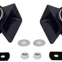 AUTOMUTO 130DB Electric Motorcycle Horn 12V Twin Horn Kit for Car Motorcycle Truck Boat