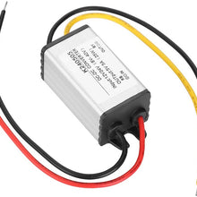 Esenlong DC-DC 12V/24V to 5V 5A Buck Converter Step Down Power Supply Module (White+Black)