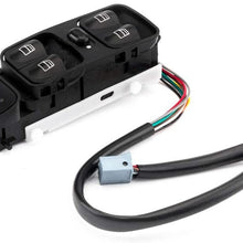 SUNROAD Electric Power Window Lifter Mirror Master Control Console Switch for Mercedes-Benz 2001-2005 C240 C320 & 2003-2007 C230 & 2006-2007 C280 C350 & 2002-2004 C32 AMG & & 2005-2006 C55 AMG