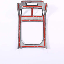 CHEYA Carbon Fiber Rear Row Air Conditioner Outlet Vent Frame Trim 1pc for Land Rover Range Rover Evoque 2012-2017