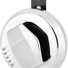 Senyar Motorcycle Horn, Aluminium Alloy Vintage Motorcycle Electric Horn Loudspeaker Super Loud 12V 2A 110dB Accessory