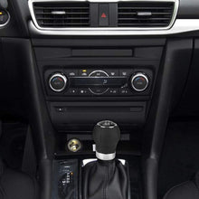 Shift Knob, Car 5 Speed 6 Speed Universal Round Leather Gear Shift Head Manual Transmission Gear Shift Knob Car Shift Knob Lever Shifter(6 Speed)