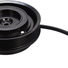 Younar AC A/C Compressor Clutch Assembly Kit with Front Plate, Electromagnetic Coil, Pulley and Bearing for Dodge Caravan 2001-2007 3.3L 3.8L