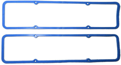 BYS Technology Valve Cover Rubber steel Core Gasket Small Block for SBC Chevy 283 305 327 350 (Blue)