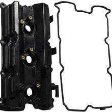 New Engine Valve Cover and Gasket kit Fit For 2003 2004 2005 2006 2007 2008 Infiniti FX35 M35 G35 2003-2007 350Z Right Side PCV Black