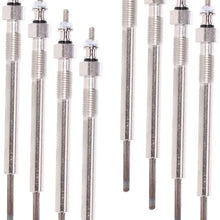 ECCPP 8PC Diesel Glow Plugs Replacement fit for Chev-rolet Silverado 2500 HD GM-C Sierra 2500 HD 6.6L V8 for 97226202 800381113 97364968 97326305 DRX0058