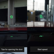 QHCP Car HUD Safe Drive Display Reflecting Windshield Head Up Display Screen Projector Fit For Ford Mustang 2015-2019