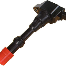 A-Premium Ignition Coils Pack Replacement for Honda Civic 2002-2005 I4 1.3L 30520-PWA-003 Front Intake Side Only 4-PC Set