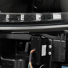 For 2006-2011 Lexus GS300 GS350 Xenon HID Type LED Strip w/DRL Black Headlights Headlamps Replacement Pair