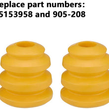 JoyTutus Control Arm Bumpers 15153958 905-208, Front Lower Suspension Control Arm Bumps Fits Silverado Sierra Tahoe Yukon 2000-2006,Arm Bumpers Durable Long Life Easy to Install 2-pack