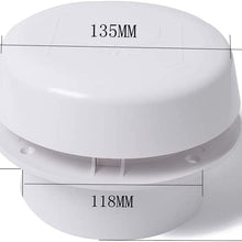 Car Electrical Appliances Air Fans RV Roof Fans RV roof Air Vent Grille No Fan Travel Trailer Van Ceiling Air Vent Fans