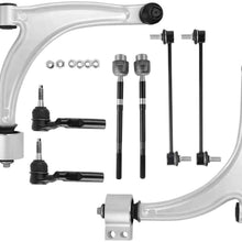 Front Lower Control Arm Kit Compatible with 2004-2009 Chevrolet Malibu, 2005-2010 Pontiac G6, 2007-2009 Saturn Aura