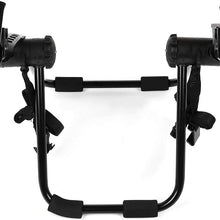 ZENITHIKE Trunk Mount Rack Car SUV CA-rgo Carrier Bike 2 Bike Trunk Rack - Max Load 35 lbs