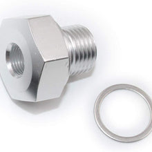 Koauto LS Oil Pressure Sensor Adapter M16X1/8 NPT Female 1/8 NPT LS1