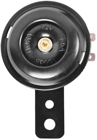 YYHZ Universal Motorcycle Horn kit 12V/48V 105db Round Loud Horn Speakers Scooter Bracket for Electric Bike (Color : 12V)