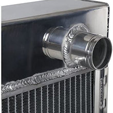 Spec-D Tuning 3 Core Manual Transmission 20" Driver/Left Side Radiator for 1967-1970 Ford Mustang/Falcon V8