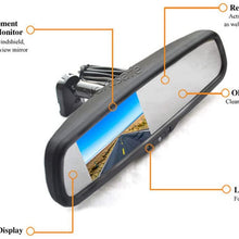 Vardsafe VS572R Rear View Reverse Camera & Replacement Mirror Monitor for Citroen Jumpy/Peugeot Expert/Fiat Scudo/Toyota ProAce