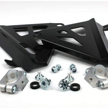 Works Connection Radiator Braces-Honda-CRF 250R-18-21-Black