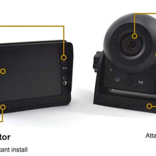 Vardsafe VS609 Wireless Magnetic Battery Powered Portable Car Rear View Reverse Backup Camera Kit