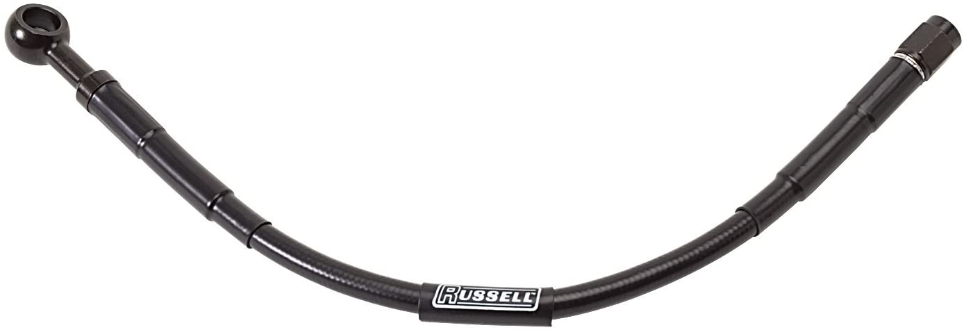 Edelbrock RUS-657013 657013 XX Universal Dot Brake Hose 10Mm Banjo to #3 Straight 9