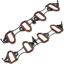 Rugged and Easy Fitting Intake Manifold Gasket Replacement For Sierra Envoy Yukon Compatible with Silverado 1500 Tah 5.3L 6.0L V8 OHV VIN V T MS98016T MIS16340 89060413 MS92211 MS18007 MS4657 MS16340