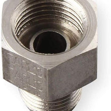 Earl's Hardline Adapter, 7/16"-24 Inverted Flare Male to 1/2"-20 Inverted Flare Female for 1/4"