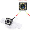 eHANGO Car Rear View Camera Bracket License Plate Lights Housing Mount for Ford Mondeo/Ford Fusion/Ford Fiesta/Ford Classic/Ford Ikon/Ford Flex/Ford Mustang/Ford Taurus (12 LED)