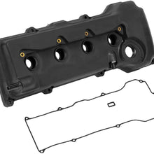 X AUTOHAUX 132644Z011 Car Engine Valve Cover Replacement with Gasket Black for Nissan Sentra GXE XE CA Sedan 1.8L 2000 2001 2002