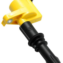 Motovecor DG511 Ignition Coil 8 High Performance Straight Boot Ignition Coil Pack for Ford F150 F-150 F250 Lincoln Mercury V8 V10 4.6l 5.4l 6.8l Compatible with 3L3E12A366CA 5C1584 C1541 FD-508 UF-537