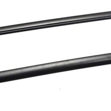 KARPAL Aluminum Side Rail Luggage Carrier Mount Onto the Rooftop 08L02-SZA-110A Compatible With 2009-2015 Honda Pilot OE Style
