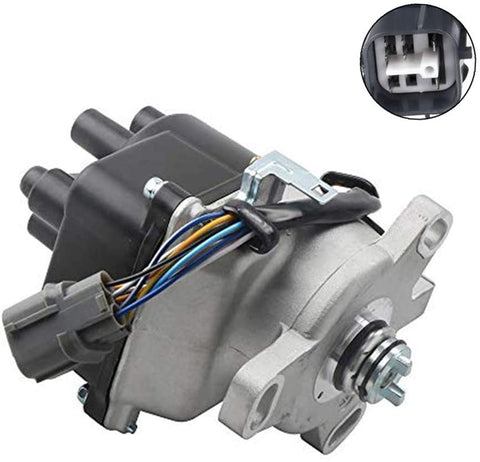 MOSTPLUS Ignition Distributor Compatible with 1996-2001 Acura Integra LS RS SE 1.8L OBD2 TD85U (1.8L Non-VTEC Engines)